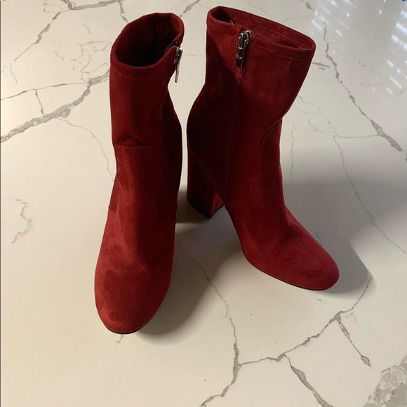 Marc Fisher • Red booties • 8.5 • Great condition! - Picture 3 of 9
